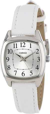 Timex Carriage Women's Quartz Watch with Analog Display and Leather Bracelet C3C670