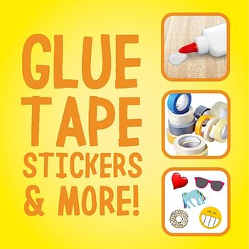 Goo Gone Glue & Tape Adhesive Remover - 4 Ounce Removes Adhesives Stickers Crayon Gum Window Decals Glitter Labels