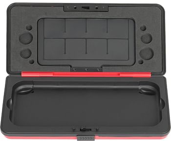 Amazn Basics Vault Case for Nintendo Switch, 10.5 x 5.4 x 1.8 inches, Red (Not compatible with Nintendo Switch OLED model)