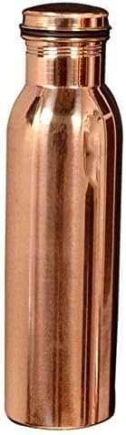 Copper Stylish Bottle Joint Free with Ayurvedic benefited 100% Pure & Leak Proof Bottle