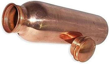 Copper Stylish Bottle Joint Free with Ayurvedic benefited 100% Pure & Leak Proof Bottle