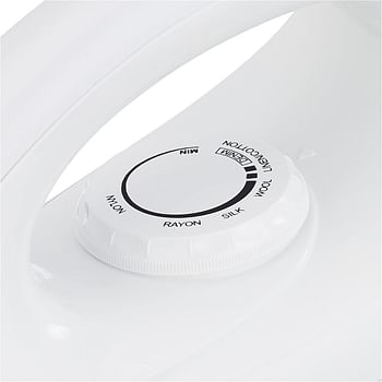 Bajaj DX-7 1000W Dry Iron with Advance Sole Plate, White