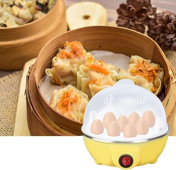 Jinou Egg Boiler Cooker Made with Premium Quality Steaming Plate