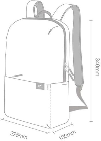 Xiaomi Mi Casual Daypack Wasserdichter Unisex Rucksack