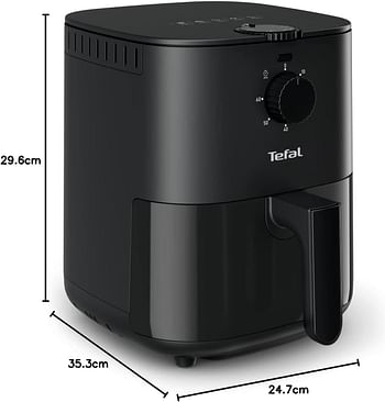 TEFAL Air Fryer | Easy Fry Essential |3.5 L Capacity | 1430W | Healthy Cooking |Adjustable Temperature | EY130840