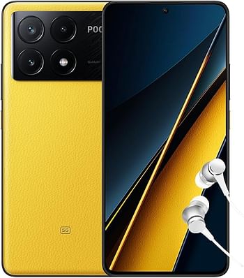 POCO X6 Pro 5G Dual SIM 12GB RAM 512GB - Yellow