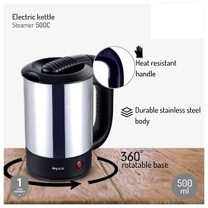 Stainless Steel Electric Kettle for Home and Offices - Top Quality Electric Kettle - Imported Automatic Electric Kettle