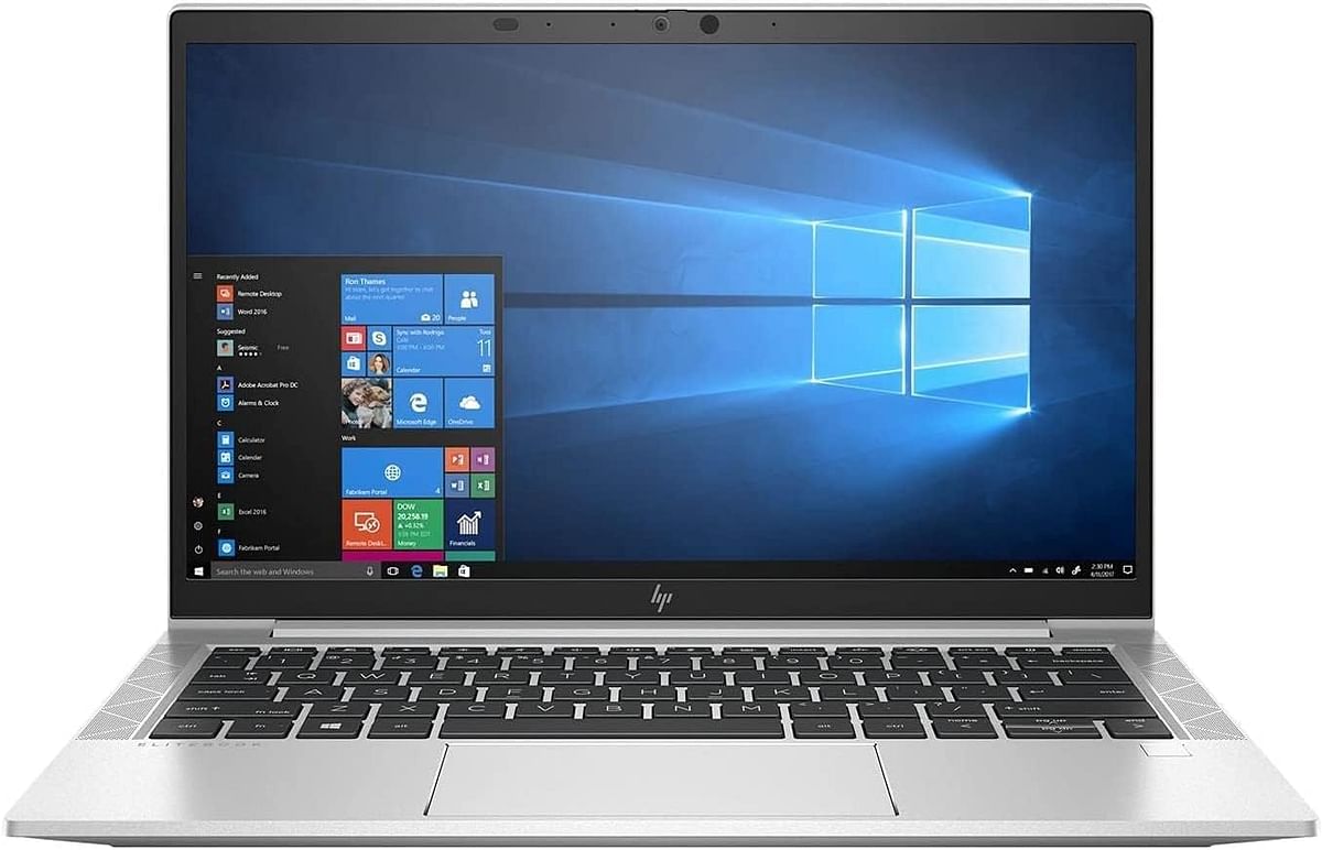 HP ايليت بوك 830 G7 - i5-10210U رباعي النواة 4.2 جيجاهرتز 16 جيجابايت DDR4 ذاكرة مستديمة 1TB بطاقة رسومات انتل UHD  قارئ بصمات الاصبع والبطاقات الذكية واي فاي 6 وبلوتوث 5 مفاتيح باضاءة خلفية ويندوز 11 برو - فضي