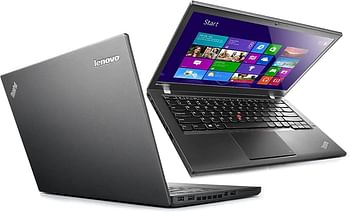 Lenovo ThinkPad T440 Laptop, Intel Core i5-4th Gen, 4GB RAM, 256GB SSD, Windows 10 Pro ENG/ARA KB, Black