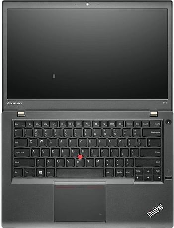 لاب توب لينوفو ثينك باد T440، معالج انتل كور i5 من الجيل الرابع، 128 جيجابايت SSD، 4 جيجابايت رام لوحة مفاتيح انجليزية - اسود