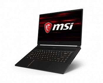 MSI GS65 Ci7-9750H 15.6 Inches 9th Generation Windows 10 Pro 64-bit English Keyboard 1TB SSD - 32GB RAM - Black