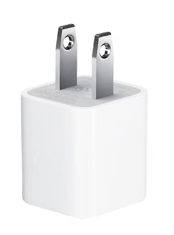 Apple 5W 2PIN Charging Adapter for iPhone/iPads - White