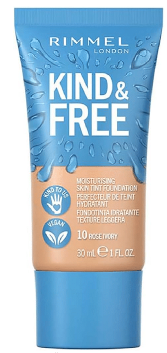 Rimmel London Kind & Free Moisturising Skin Tint 10 Rose Ivory 30ml