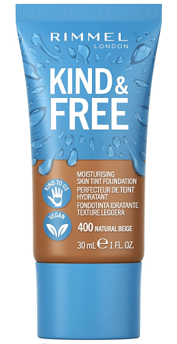 Rimmel Kind + Free Moisturising Skin Tint Foundation - Natural Beige 400