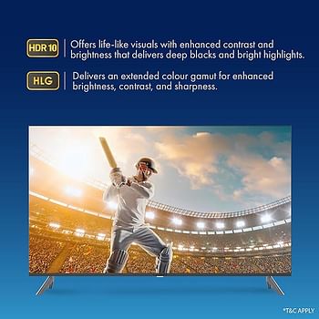 Lloyd 75 Inch Smart 4K UHD WebOS LED TV HDR Apple TV Air Play Apple Home Kits Bezel-less Design Magic Remote Dolby Audio 8GB ROM 1.5GB RAM - D75US850E