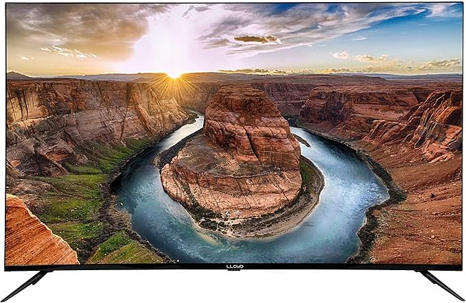 Lloyd 65 Inch Smart 4K UHD WebOS LED TV, HDR, Apple TV, Air Play, Apple Home Kits, Bezel-less Design, Magic Remote, Dolby Audio, 8 GB ROM, 1.5 GB RAM" (D65US850E)