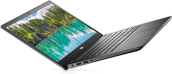 Dell Latitude 3410 14 Inch FHD ips Antiglare Display - 10th Generation Core - 8GB DDR4 Ram - 256GB SSD -Ethernet - HDMi - USB Type C  - Windows 10 Pro - English Arabic Keyboard - Dark Silver