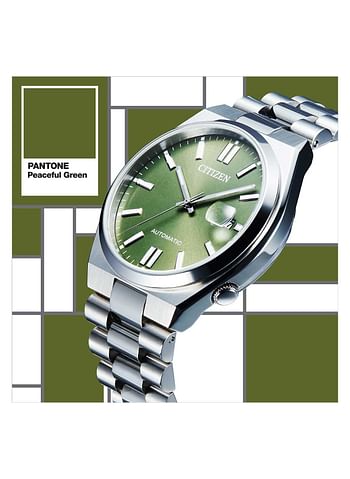 Citizen X Pantone  Limited Edition Men's Watch Sapphire Glass Nj0158-89z - Peaceful Green