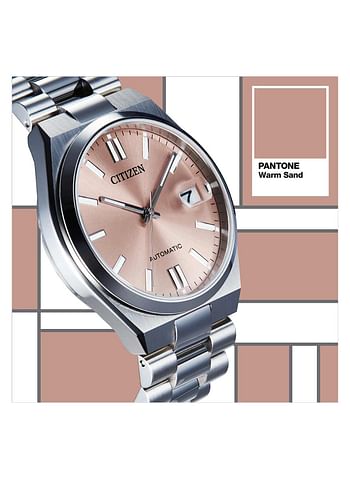 Citizen X Pantone  Limited Edition Men's Watch Automatic Sapphire Glass Nj0158-89y  - Warm Sand Brown