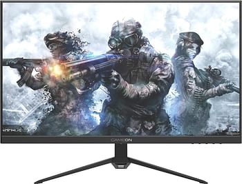 GAMEON GOP27QHD165IPS Pro-Series Gaming Monitor 27 Inch, 2560x1440p 2K QHD IPS Panel, 165Hz Refresh Rate, 1ms Response Time, Adjustable Stand, Supports G-Sync & FreeSync - Black