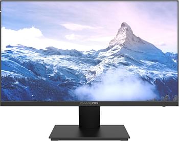 GAMEON GOE27FHD75VA Basic-Series Gaming Monitor 27 Inch, 1920x1080p FHD VA Panel, 75Hz Refresh Rate, 4ms Response Time, Adjustable Stand, Supports HDR, Built-in-speakers, Anti glare - Black