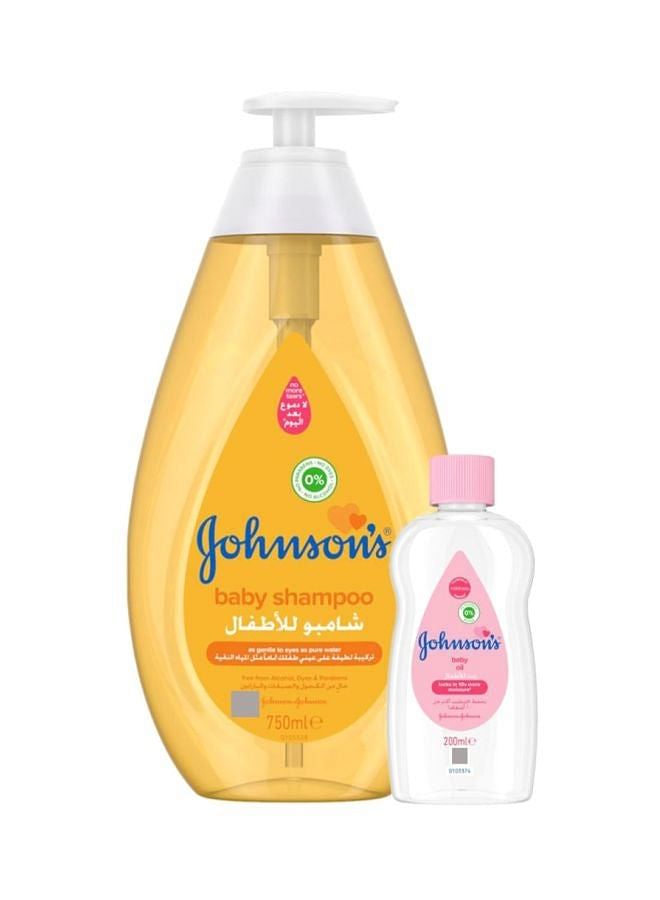 Johnson's Baby Shampoo With Free Oil