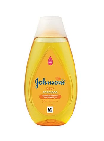 Johnson's 3-Piece No More Tears Baby Shampoo For Newborn-600 Ml - Yellow