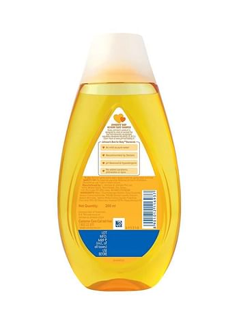 Johnson's 3-Piece No More Tears Baby Shampoo For Newborn-600 Ml - Yellow