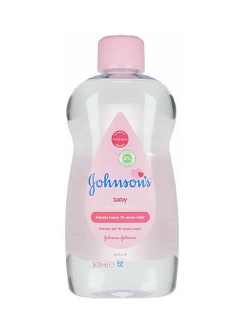 Johnson's 2-Piece Baby Oil For New Born- 500 Ml