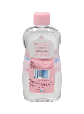 Johnson's 2-Piece Baby Oil For New Born- 500 Ml