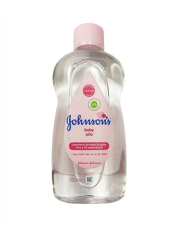 Johnson's 2-Piece Baby Oil For New Born- 500 Ml