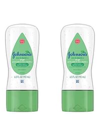 Johnson's 2-Piece Aloe And Vitamin-E Baby Oil Gel