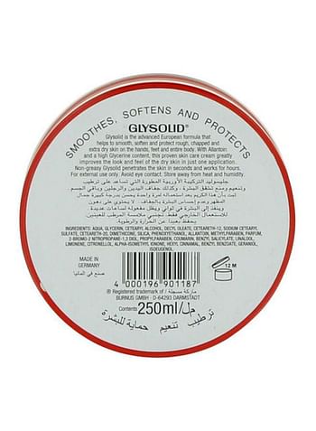 Glysolid Glycerin Skin Cream 250ml