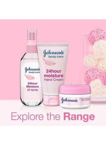 Johnson's 24 Hour Moisture Soft Cream Pack of 3 200ml