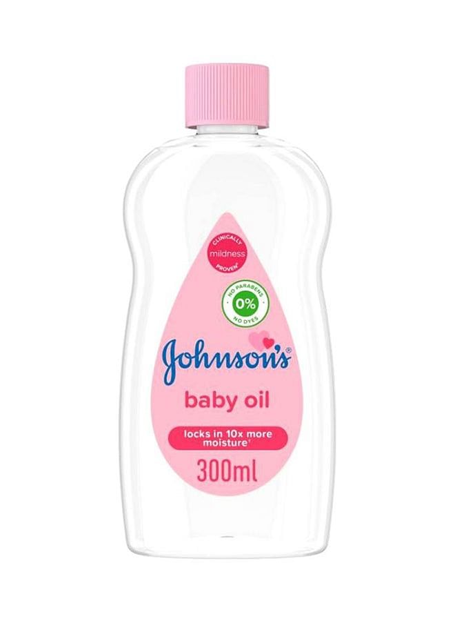 Johnson's Baby Clinically Proven Mildness Body Massage Oil Locks 10x More Moisture 300Ml - BD172 - White