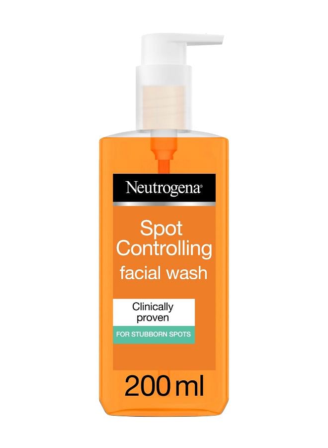 Neutrogena Spot Controlling Facial Wash Oil-Free 200ml