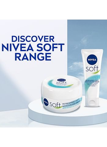 Nivea Soft Refreshing And Moisturizing Cream Jar 300ml