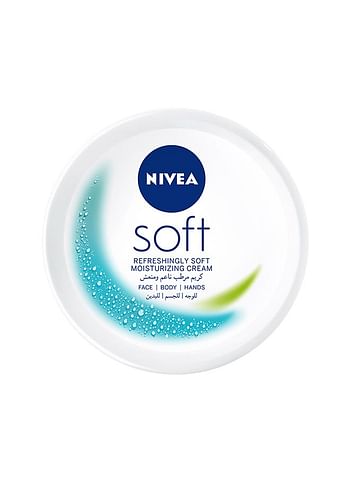 Nivea Soft Refreshing And Moisturizing Cream Jar 300ml