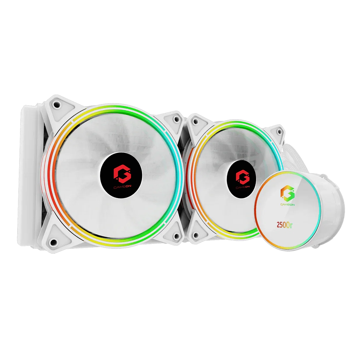 GAMEON KRAKEN A380 240mm Liquid CPU Cooler - White