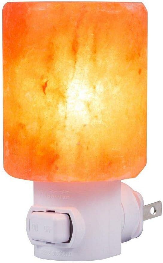 Color Changing Himalayan Salt Lamp Natural Crystal Salt Wall Night Light