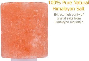 Color Changing Himalayan Salt Lamp Natural Crystal Salt Wall Night Light