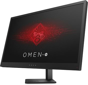 Hp Omen 25, 24.5 Inches, Tn,Fhd, 2 Hdmi, 1 Display Port, 144Hz, 1Ms, 1 Audio Output, Amd Freesync - Black