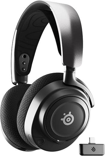 SteelSeries New Arctis Nova 7 Wireless Multi-Platform Gaming Headset – Simultaneous Wireless 2.4GHz & Bluetooth – Comfort Design - Fast Charging 38Hr Battery – PC, PS, Switch, Mobile