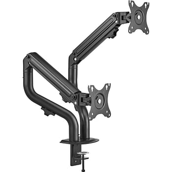 Twisted Minds Dual Monitor Pipe Shaped Counterbalance Spring Assisted Monitor Arm TM-71-C012