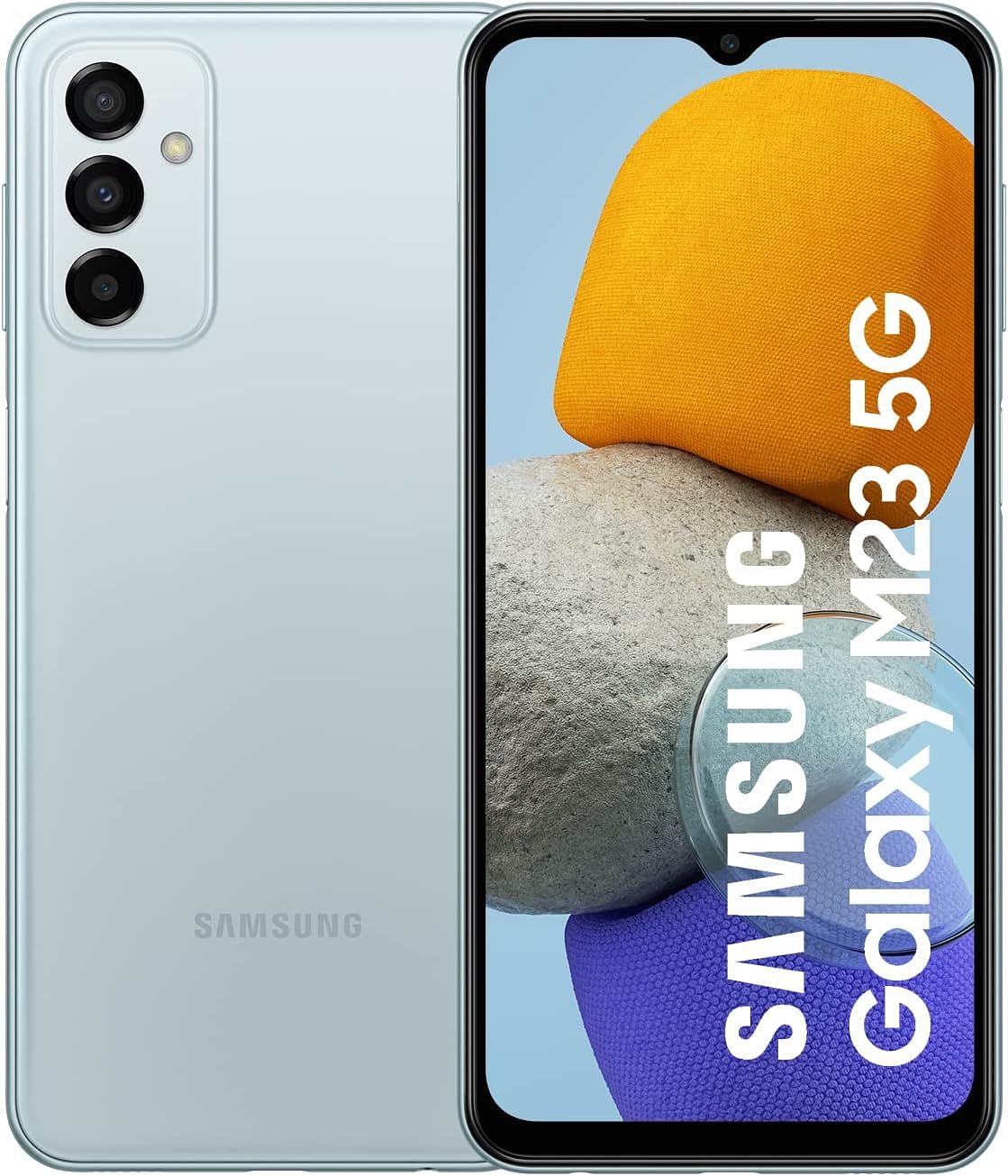 Samsung Galaxy M23 5G Single SIM 4GB RAM 128 GB Memory -Light Blue