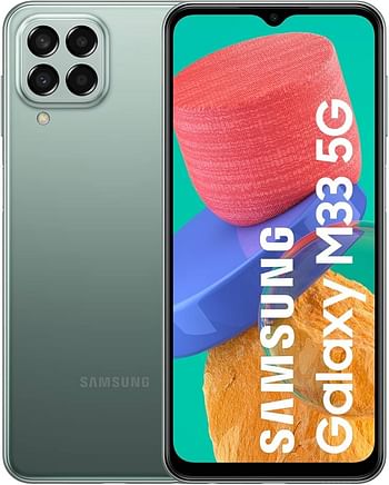 Samsung Galaxy M33 5G Single SIM 6 GB RAM 128 GB Memory -Deep Blue