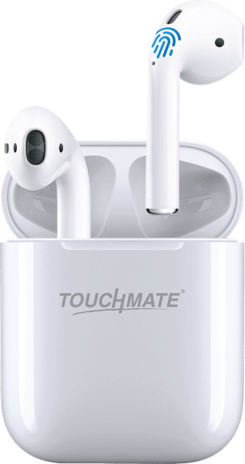 TOUCHMATE Waterproof Fitness Band with Wireless Bluetooth TWS Earbuds