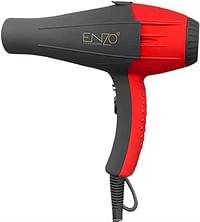 ENZO EN-6109 8000W Professional Hair Dryer – High-Power Hair Blow Dryer with Ionic Technology, 3 Heat Settings, 2 Speed Settings, and Concentrator Nozzle