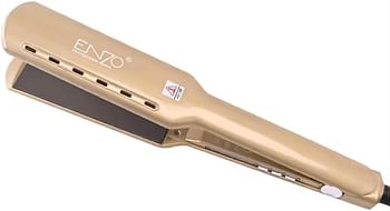 ENZO EN-3337 Professional Hair Straightener - Advanced Ceramic Plates, Adjustable Temperature Settings, Fast Heat-Up, and Ergonomic Design - Perfect for Smooth, Sleek, and Frizz-Free Hair