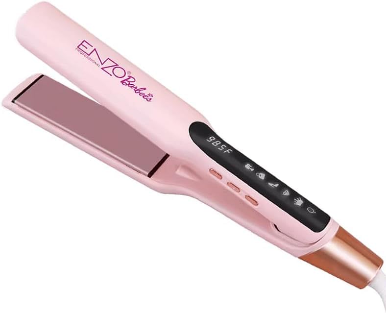 ENZO EN-3339 CERAMIC HAIR STRAIGHTENER WITH FREE SERUM